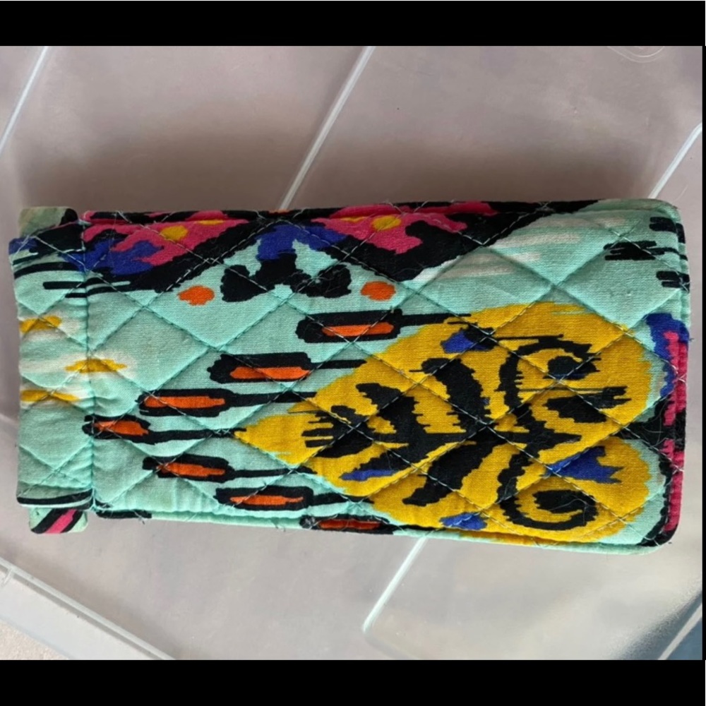 Vera Bradley Snap Sleeve Glasses Case Pueblo EUC